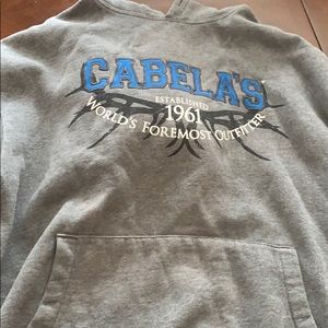 Cabelas hoodie!